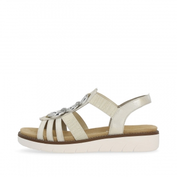 Remonte Damen Riemchensandalen - Beige Remonte Damen Riemchensandalen - Beige
