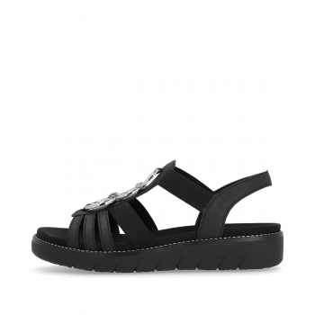 Remonte Damen Riemchensandalen - Schwarz Remonte Damen Riemchensandalen - Schwarz