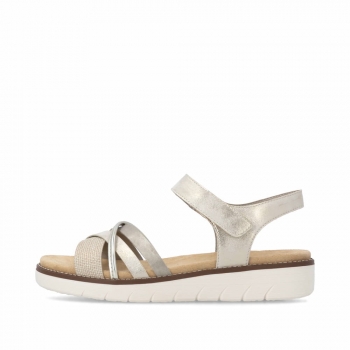Remonte Damen Riemchensandalen - Metallic Remonte Damen Riemchensandalen - Metallic