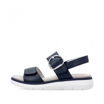 Remonte Damen Riemchensandalen - Blau Remonte Damen Riemchensandalen - Blau