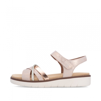 Remonte Damen Riemchensandalen - Rosa Remonte Damen Riemchensandalen - Rosa